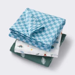 Muslin Swaddle Baby Blanket - Dino Check - 3pk - Cloud Island™ 9 Muslin Swaddle Baby Blanket - Dino Check - 3pk - Cloud Island™ -Target GUEST 7373c5e7 b591 4896 bd09 ad64ddc08b0a