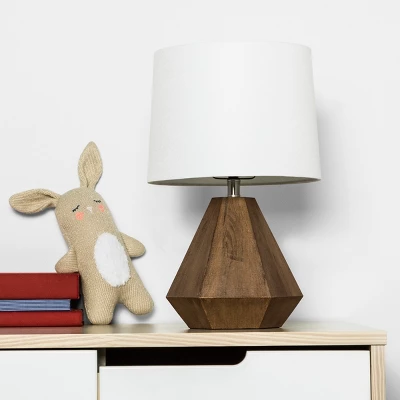 Wood-Like Table Lamp (Includes LED Light Bulb) - Brown - Cloud Island™ 3 Wood-Like Table Lamp (Includes LED Light Bulb) - Brown - Cloud Island™