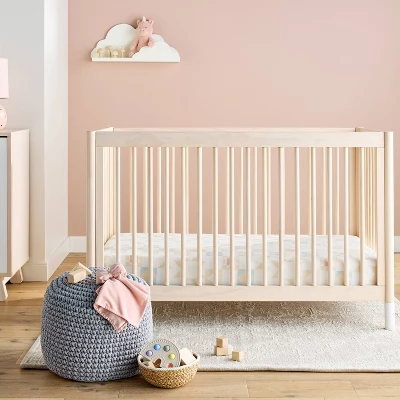 Cotton Fitted Crib Sheet - Quilt - Cloud Island™ 3 Cotton Fitted Crib Sheet - Quilt - Cloud Island™