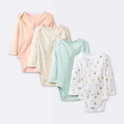 Baby Girls' 4pk Long Sleeve Bodysuit - Cloud Island™ Floral 12 Baby Girls' 4pk Long Sleeve Bodysuit - Cloud Island™ Floral -Target GUEST 781c0bda 6cef 47fb a258 5c53c63959e1