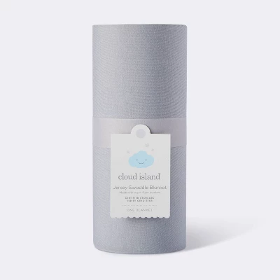 Rayon From Bamboo Swaddle Baby Blanket - Gray - Cloud Island™ 5 Rayon From Bamboo Swaddle Baby Blanket - Gray - Cloud Island™ - Image 3