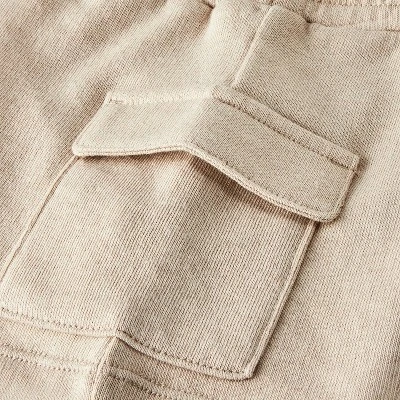 Baby Boys' Beach Club Cargo Top & Shorts Set - Cloud Island™ Cream 5 Baby Boys' Beach Club Cargo Top & Shorts Set - Cloud Island™ Cream - Image 3