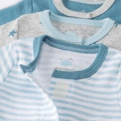 Baby Boys' 3pk Basic Romper - Cloud Island™ Sky Blue Preemie -Target GUEST 7d1ad373 5bbd 460b b6e8 3d001e33cfb2