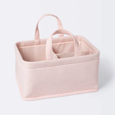 Waffle Weave Rectangular Diaper Caddy With Handles - Cloud Island™ 8 Waffle Weave Rectangular Diaper Caddy With Handles - Cloud Island™ - Image 6