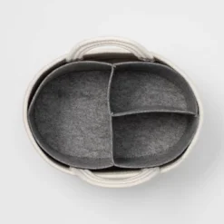 Coiled Rope Diaper Caddy With Dividers - Cloud Island™ Cream 7 Coiled Rope Diaper Caddy With Dividers - Cloud Island™ Cream -Target GUEST 7f5e960b d644 465e 8a6b 1a2091651e69