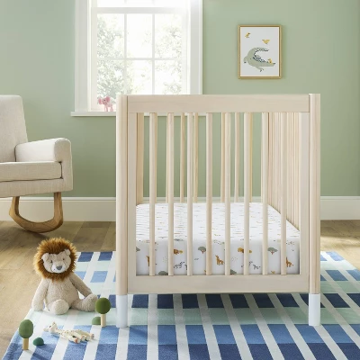 Fitted Jersey Crib Sheet - Safari Stripes - 2pk - Cloud Island™ 3 Fitted Jersey Crib Sheet - Safari Stripes - 2pk - Cloud Island™