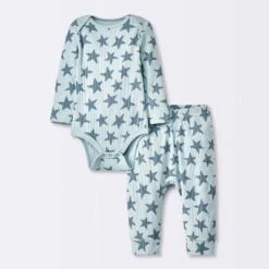 Baby 2pc Stars Wide Ribbed Top & Bottom Set - Cloud Island™ Blue 9 Baby 2pc Stars Wide Ribbed Top & Bottom Set - Cloud Island™ Blue -Target GUEST 80c0909e 6e3d 4013 b9df 7bbf053c64be