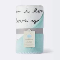 Plush Baby Blanket - I Love You Script - Cloud Island™ 7 Plush Baby Blanket - I Love You Script - Cloud Island™ -Target GUEST 8436a8d5 53a9 4012 92ba 2dc4c8cf72cc