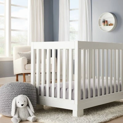 Plush Polyester Spandex Fitted Crib Sheet - Solid Gray - Cloud Island™ 3 Plush Polyester Spandex Fitted Crib Sheet - Solid Gray - Cloud Island™