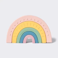Silicone Toy - Rainbow Stacker - Cloud Island™ 9 Silicone Toy - Rainbow Stacker - Cloud Island™ -Target GUEST 893674fe 4229 4ca5 af03 03365ee5dd77