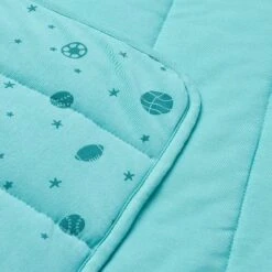Rayon From Bamboo Jersey Quilted Blanket - Sports - Teal - Cloud Island™ 7 Rayon From Bamboo Jersey Quilted Blanket - Sports - Teal - Cloud Island™ -Target GUEST 91ce4c50 8930 44de 881d f2759b00aa16