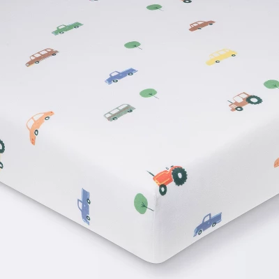 Fitted Crib Sheet - Cloud Island™ Transportation 7 Fitted Crib Sheet - Cloud Island™ Transportation - Image 5