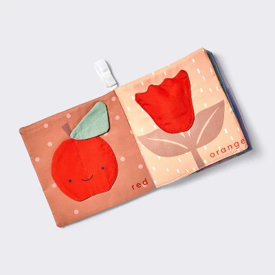 Interactive Soft Book And Plush Toy - Rainbow - Cloud Island™ 4 Interactive Soft Book And Plush Toy - Rainbow - Cloud Island™ - Image 2