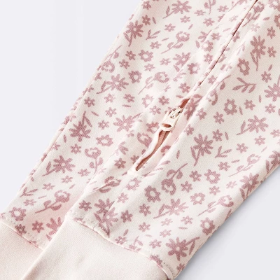 Toddler Girls' Smooth Jersey Snug Fit Union Suit - Cloud Island™ Pink 5 Toddler Girls' Smooth Jersey Snug Fit Union Suit - Cloud Island™ Pink - Image 3