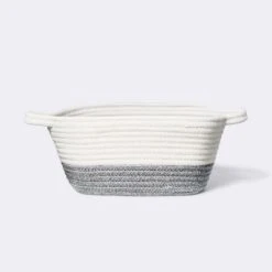 Square Coiled Rope Bin With Color Band - Cloud Island™ 8 Square Coiled Rope Bin With Color Band - Cloud Island™ -Target GUEST 98ecb9e4 a743 413d 90b2 3c7410fd4153