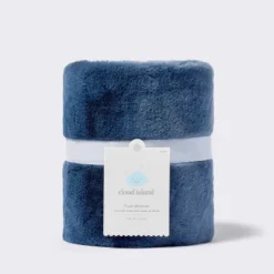 Solid Satin Edge Plush Baby Blanket - Blue Steel - Cloud Island™ 8 Solid Satin Edge Plush Baby Blanket - Blue Steel - Cloud Island™ -Target GUEST 9c23f847 28db 436e 996d 7afe7bee7416