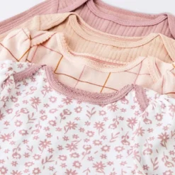 Baby Girls' 4pk Floral Long Sleeve Bodysuits - Cloud Island™ Peach/Pink 7 Baby Girls' 4pk Floral Long Sleeve Bodysuits - Cloud Island™ Peach/Pink -Target GUEST 9df045f3 e573 425e 8f13 7fad69cf3a83