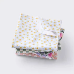 Flannel Baby Blankets - Painterly Floral - 4pk - Cloud Island™ -Target GUEST 9f34e094 172f 4d39 9110 1c48fd66a3ad