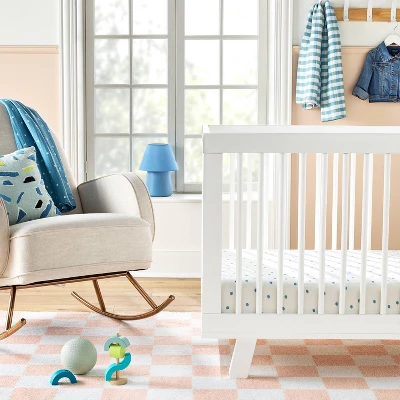 Fitted Jersey Crib Sheet - Dots & Squiggles - 2pk - Cloud Island™ 3 Fitted Jersey Crib Sheet - Dots & Squiggles - 2pk - Cloud Island™