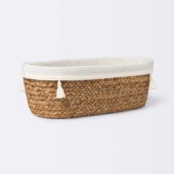 Natural Weave Oval Storage Bin With Waffle Weave Liner - Cloud Island™ 10 Natural Weave Oval Storage Bin With Waffle Weave Liner - Cloud Island™ -Target GUEST a3de4f61 51cd 4f96 91ff 73a5dc516147