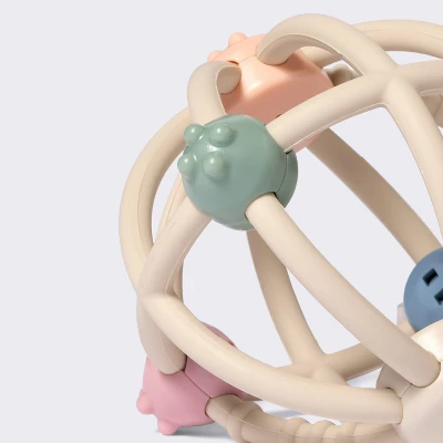 Silicone Ball Baby Toy - Cloud Island™ 4 Silicone Ball Baby Toy - Cloud Island™ - Image 2