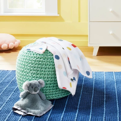 Hospital Muslin Swaddle Baby Blanket - Multi Dot - Cloud Island™ 3 Hospital Muslin Swaddle Baby Blanket - Multi Dot - Cloud Island™