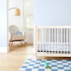 Polyester Rayon Fitted Crib Sheet - Navy Blue Vertical Stripe - Cloud Island™ -Target GUEST ad047312 707d 4101 83cc a19f94e19327