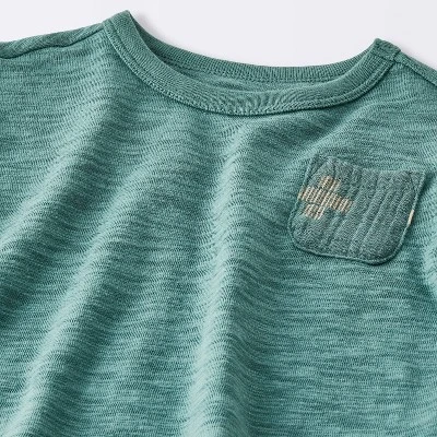 Baby Boys' 2pc Plus Graphic T-Shirt & Gauze Pants Set - Cloud Island™ Blue 4 Baby Boys' 2pc Plus Graphic T-Shirt & Gauze Pants Set - Cloud Island™ Blue - Image 2