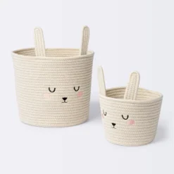 Coiled Rope Small Round Storage Basket - Rabbit - Cloud Island™ 7 Coiled Rope Small Round Storage Basket - Rabbit - Cloud Island™ -Target GUEST af7f0e09 bdf8 4734 a3ec 70dd06adeeb5