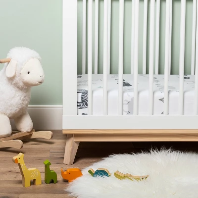 Fitted Crib Sheet - Cloud Island™ Two By Two Animals 3 Fitted Crib Sheet - Cloud Island™ Two By Two Animals