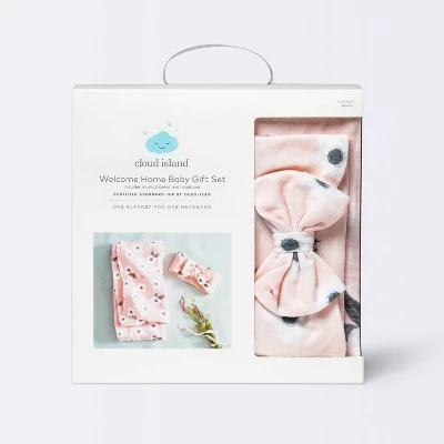 Hospital Gift Set With Headband Spring Floral - Cloud Island™ Pink 5 Hospital Gift Set With Headband Spring Floral - Cloud Island™ Pink - Image 3