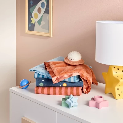 Flannel Baby Blankets - Space - 4pk - Cloud Island™ 3 Flannel Baby Blankets - Space - 4pk - Cloud Island™