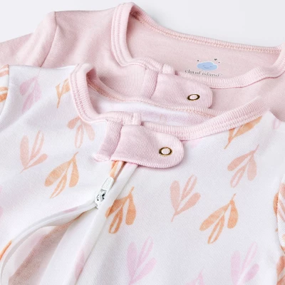 Baby Girls' 2pk Premium Sleep N' Play - Cloud Island™ 4 Baby Girls' 2pk Premium Sleep N' Play - Cloud Island™ - Image 2