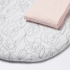 Jersey Bassinet Sheet 2pk - Cloud Island™ Floral And Solid Light Pink 9 Jersey Bassinet Sheet 2pk - Cloud Island™ Floral And Solid Light Pink -Target GUEST c446510e 73ea 46f1 b42d 8934c0faa2c1