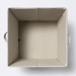 Tufted Canvas 13"x13" Storage Cube - Cloud Island™ Gray/Cream 7 Tufted Canvas 13"x13" Storage Cube - Cloud Island™ Gray/Cream -Target GUEST c67d35c4 db01 4dd6 aaf7 bf1269979386