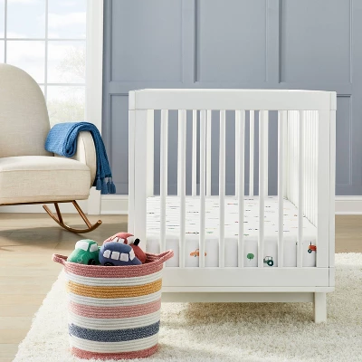 Fitted Crib Sheet - Cloud Island™ Transportation 3 Fitted Crib Sheet - Cloud Island™ Transportation