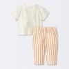 Baby Boys' 2pc Cuddle Bear T-Shirt And Striped Gauze Pant Set - Cloud Island™ Cream 1 Baby Boys' 2pc Cuddle Bear T-Shirt And Striped Gauze Pant Set - Cloud Island™ Cream -Target GUEST c81b093a bad5 4b81 98c5 135866efb153