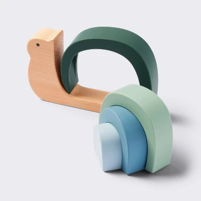 Snail Stacker Silicone Toy - Cloud Island™ 4 Snail Stacker Silicone Toy - Cloud Island™ - Image 2