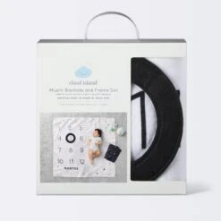 Milestone Swaddle Baby Blanket With Felt Frame - Black And White - Cloud Island™ 7 Milestone Swaddle Baby Blanket With Felt Frame - Black And White - Cloud Island™ -Target GUEST c94e4c1c 28ae 4b15 aa28 986934d74d3a