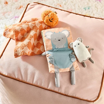 Mouse Halloween Soft Book For Babies - 2pk - Cloud Island™ 3 Mouse Halloween Soft Book For Babies - 2pk - Cloud Island™