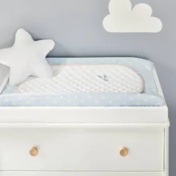 Changing Pad Liner White With Pink Edge - Cloud Island™ 3pk