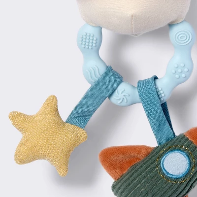 Handheld Plush Rattle Baby Toy - Planet - Cloud Island™ 4 Handheld Plush Rattle Baby Toy - Planet - Cloud Island™ - Image 2