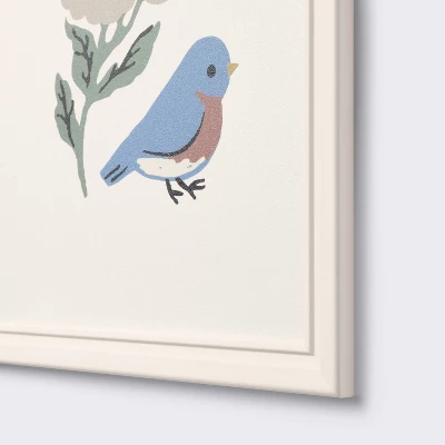 3pk Story Book Floral Framed Wall Art - Cloud Island™ 4 3pk Story Book Floral Framed Wall Art - Cloud Island™ - Image 2