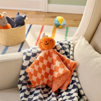 Pumpkin Halloween Security Baby Blanket - Cloud Island™ 3 Pumpkin Halloween Security Baby Blanket - Cloud Island™