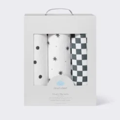 Muslin Swaddle Baby Blanket - Dots & Checks - 3pk - Cloud Island™ -Target GUEST d0ccfb36 3ce3 489f b519 5ab9063f2f66