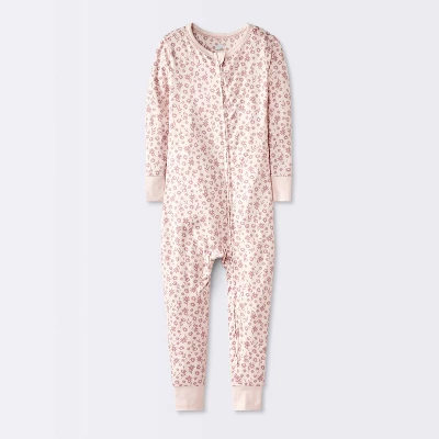 Toddler Girls' Smooth Jersey Snug Fit Union Suit - Cloud Island™ Pink 6 Toddler Girls' Smooth Jersey Snug Fit Union Suit - Cloud Island™ Pink - Image 4