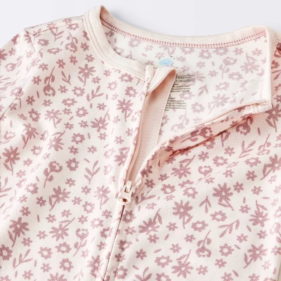 Toddler Girls' Smooth Jersey Snug Fit Union Suit - Cloud Island™ Pink 4 Toddler Girls' Smooth Jersey Snug Fit Union Suit - Cloud Island™ Pink - Image 2