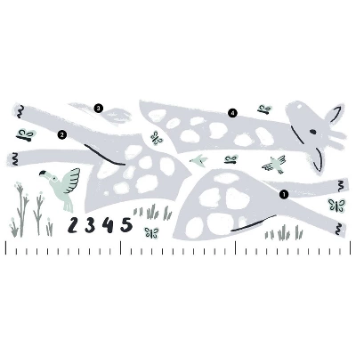 Peel And Stick Wall Decal Growth Chart - Giraffe - Cloud Island™ 5 Peel And Stick Wall Decal Growth Chart - Giraffe - Cloud Island™ - Image 3