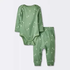 Baby Boys' 2pc Wide Ribbed Top & Bottom Set - Cloud Island™ Green 9 Baby Boys' 2pc Wide Ribbed Top & Bottom Set - Cloud Island™ Green -Target GUEST e059e468 7aa3 4735 ae1b 2c06e5464345