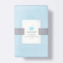 Polyester Rayon Fitted Crib Sheet - Solid Blue - Cloud Island™ 7 Polyester Rayon Fitted Crib Sheet - Solid Blue - Cloud Island™ -Target GUEST e1c97adf a462 4d2b 90a9 3876d6b7c9b1